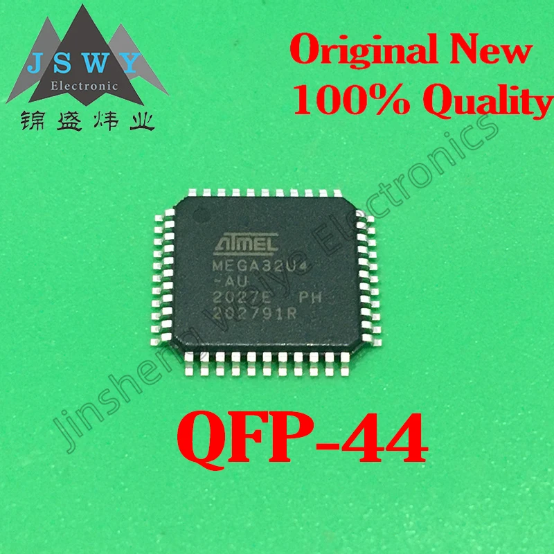 

(1/10 Piece) ATMEGA32U4-AU TQFP-44 ATMEGA32U4/8-bit AVR Microcontroller Chip // Brand New Original Stock Electronics