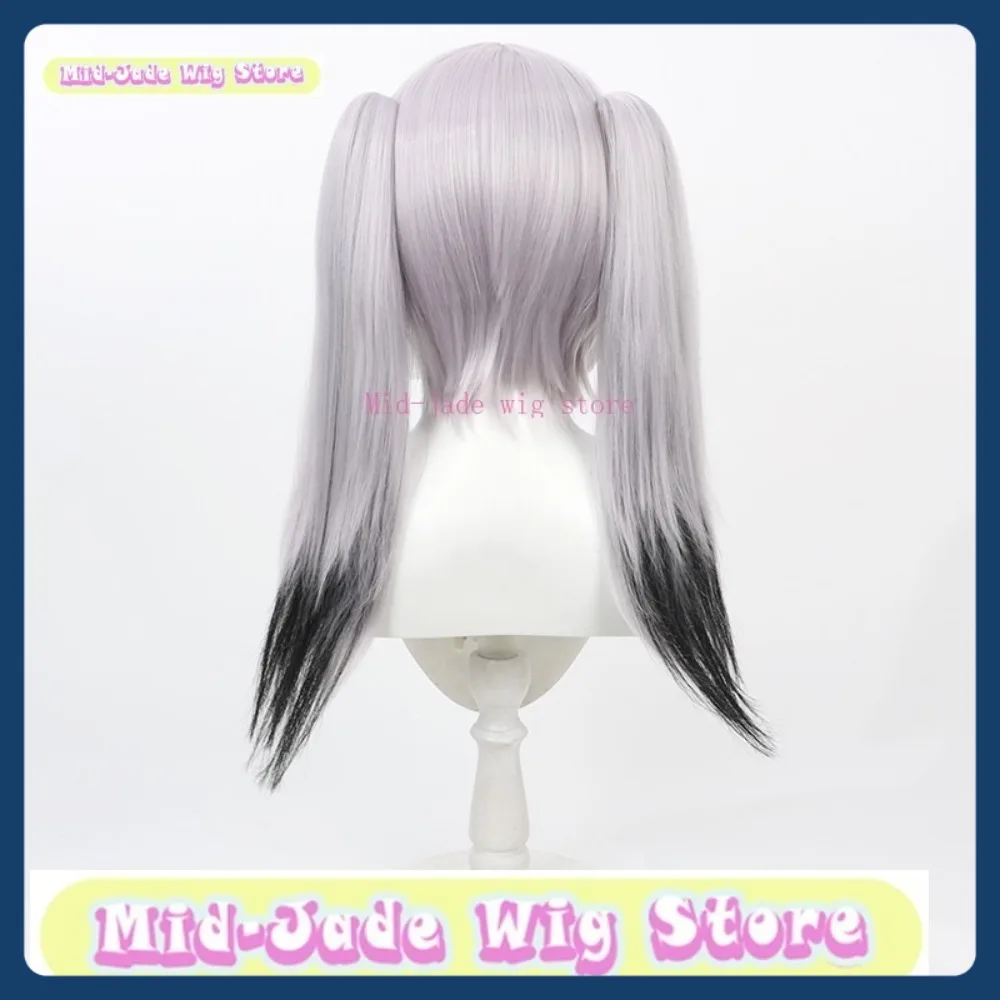 Parrucca Mid-jade Store Hololive Laplace Darknis Parrucca Cosplay Gioco anime Giochi di ruolo Capelli sintetici Festa di Halloween