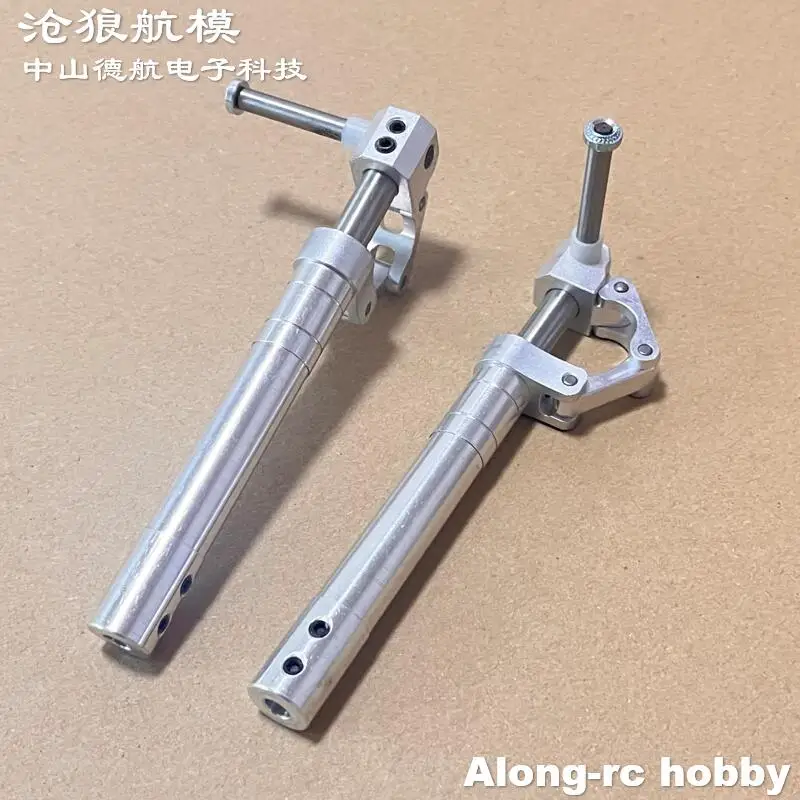 Train d'atterrissage à amortissement principal renforcé D4 D5, hauteur 110 à 140mm, adapté au modèle d'avion RC 5-10kg, pièces de rechange pour avion JET EDF