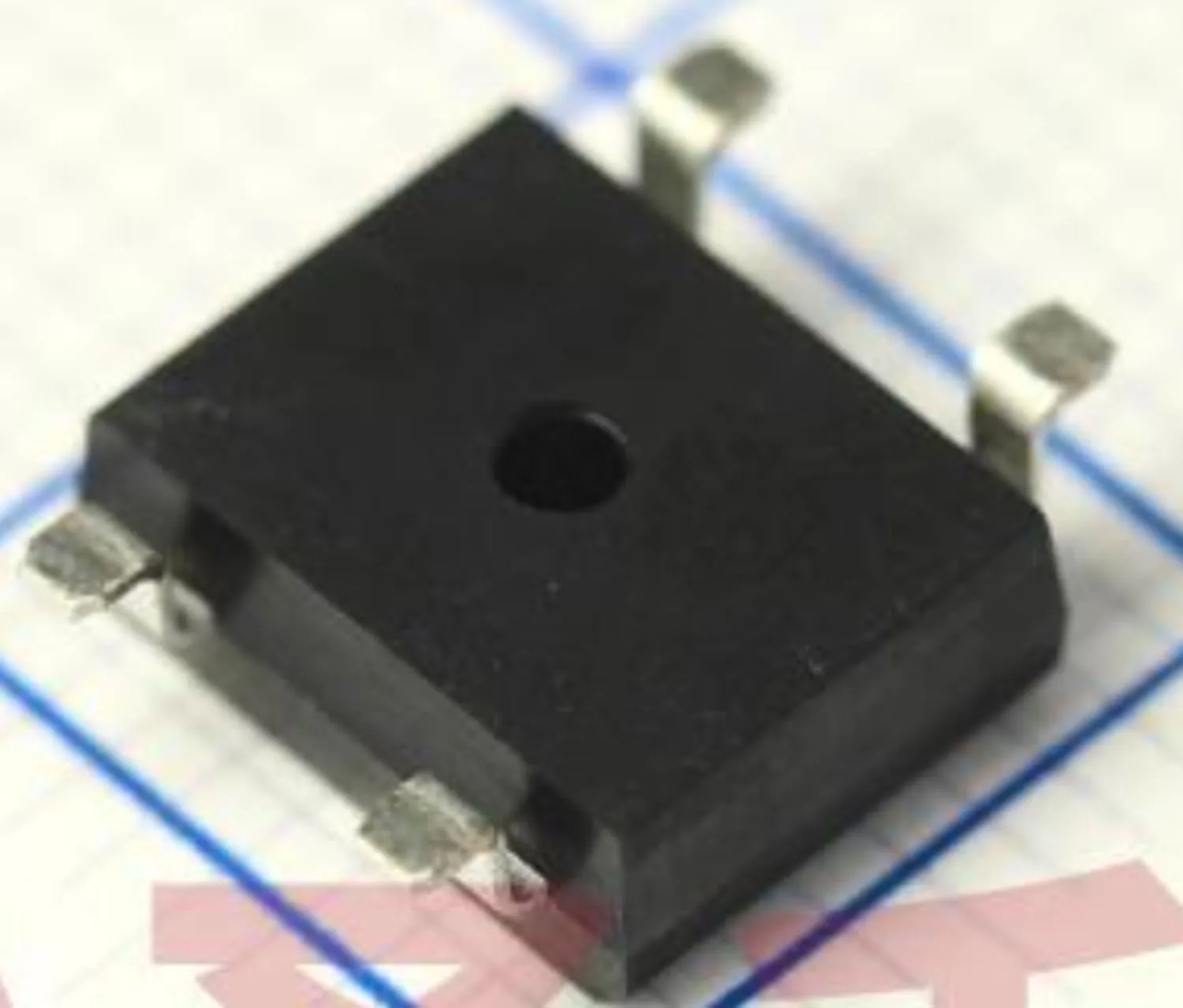 Retificador de ponte com montagem em superfície, monofásico, padrão, 200V-1A, DFS, DF02S-E3, 77, 10 PCs, 50PCs