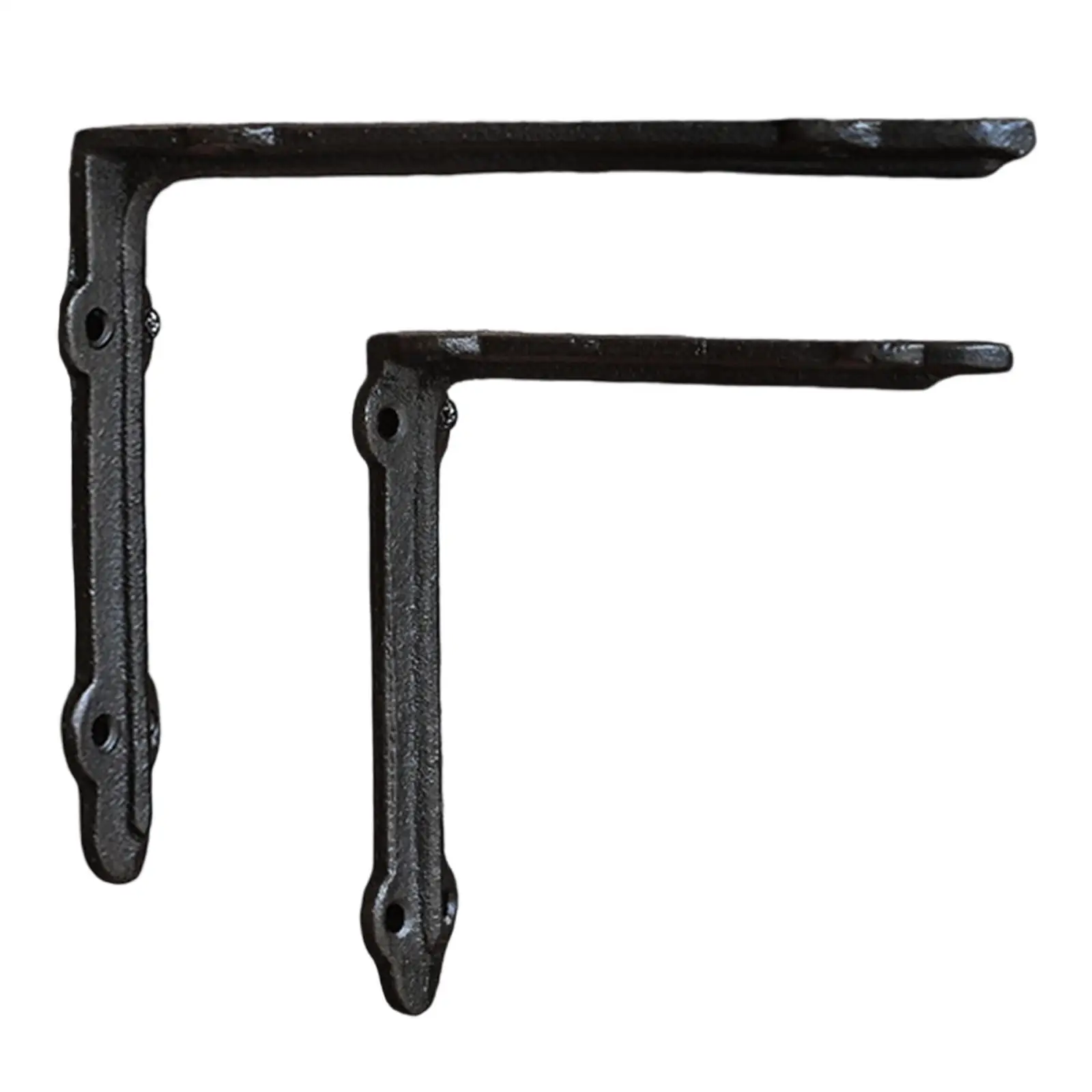 

Декоративный кронштейн для полки, L-образный, чугунный, для дома, сверхмощная гаражная фурнитура, угловая скоба, металлический, кронштейн для кухонной полки