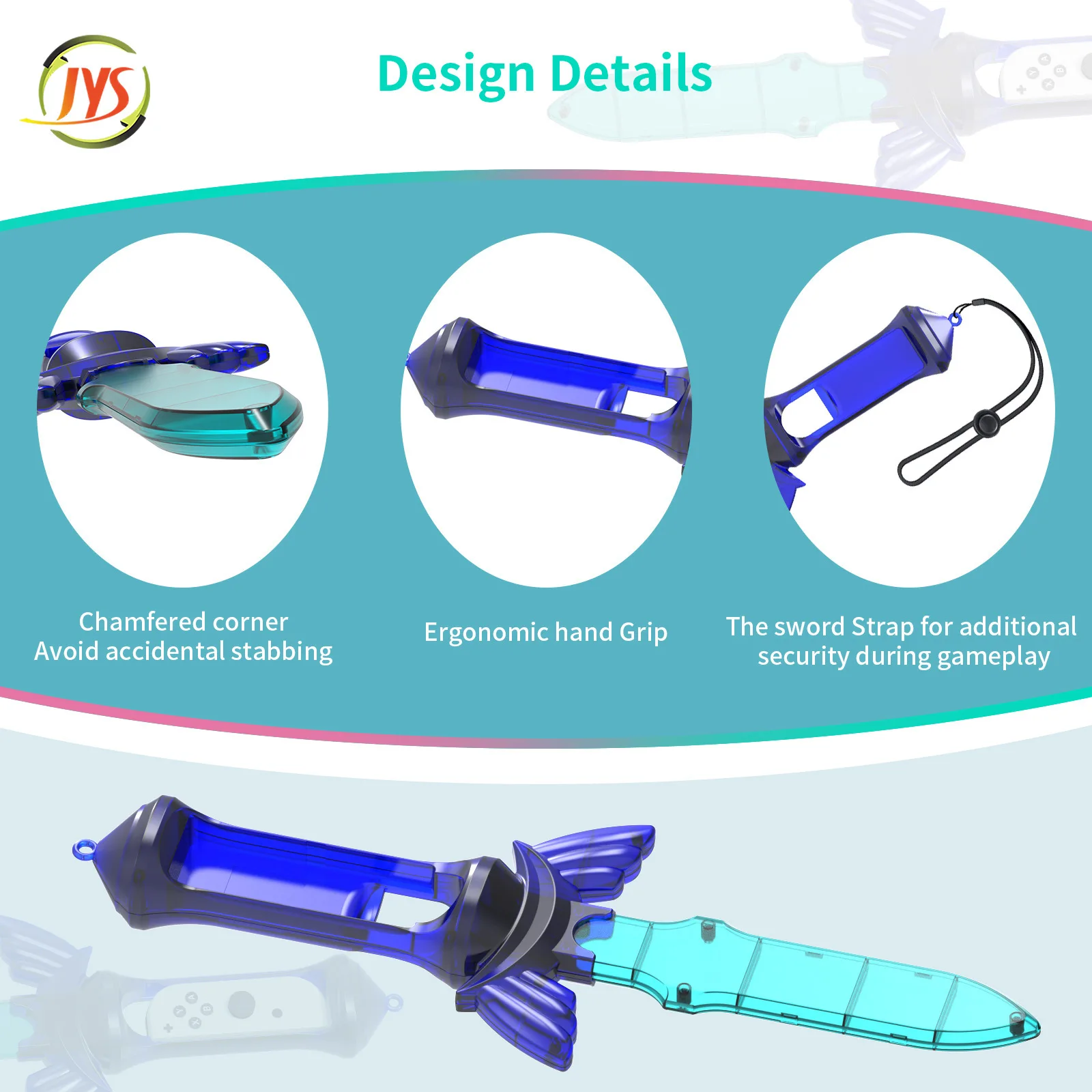 Espada delicada para Chambara, espada de juego para The Legend of Zelda: Sky Sword & switch, accesorios deportivos para juegos de espada