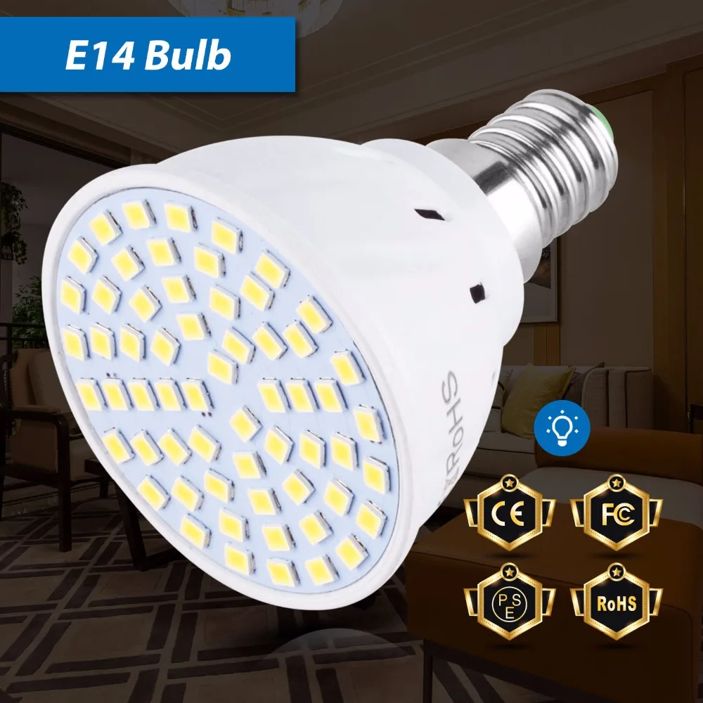 GU10 Led Lamp MR16 Corn Bulb E27 220V Led Bulb Light E14 Led Ampoule for Home Spotlight B22 SMD2835 Energy Saving GU5.3 4W 6W 8W