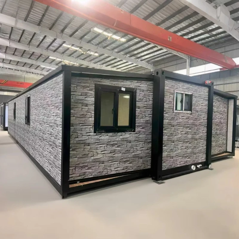 Portable Container House and Modern Mobile Home 20ft 40ft 2 3 Bedrooms Prefab Villa