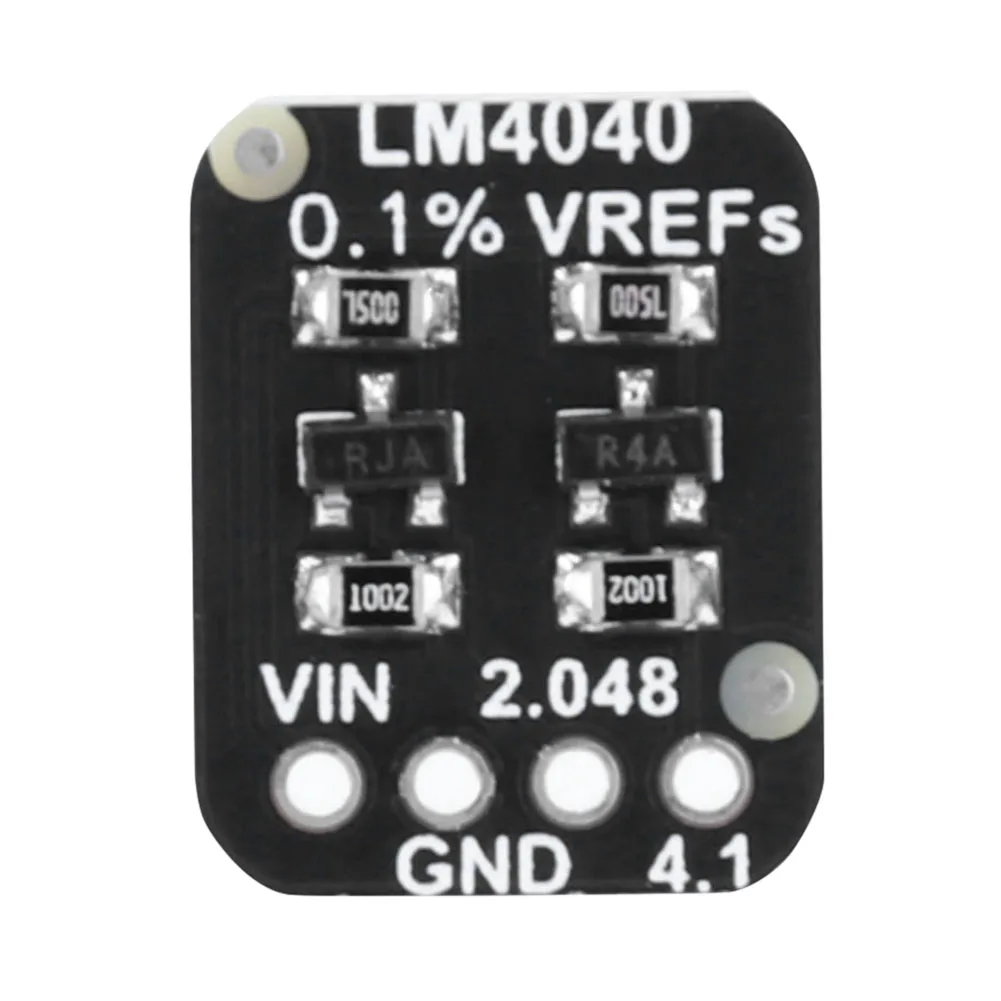 LM4040 ความแม่นยําแรงดันไฟฟ้าอ้างอิงโมดูล 2.048V 4.096V ความแม่นยําสูงแรงดันไฟฟ้าอ้างอิงโมดูลสําหรับไมโครคอนโทรลเลอร์