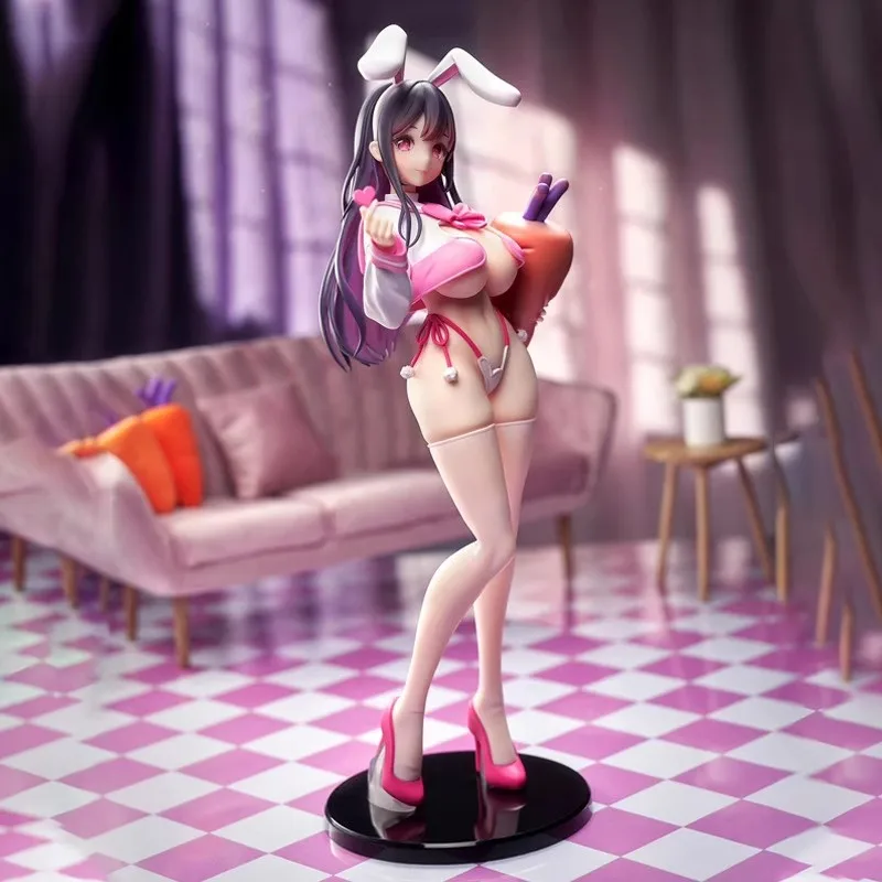 

1/7 AniMester JK Bunny Girl Figure 29CM POPQN Native Anime Girl PVC Action Figure Toy Game Statue Adult Collection Model Doll