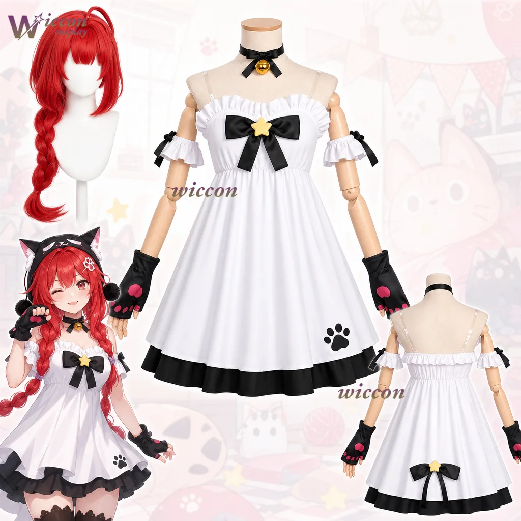 

YesOk Neverness To Everness Nanally Collins Mianmian Feihu Cosplay Costume Anime Game Character Outfit For Women Halloween Party