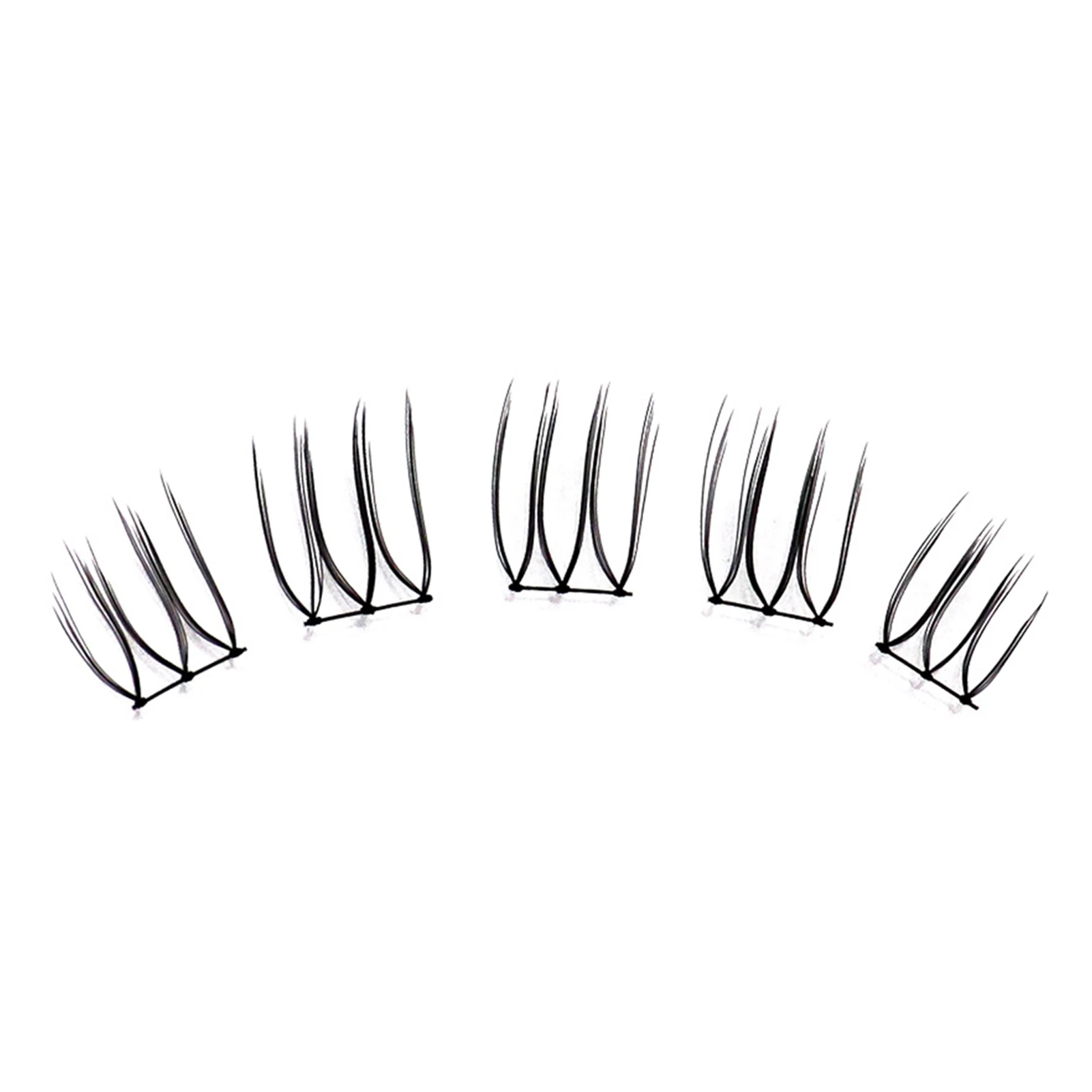 つけまつげ C カール 7-13 ミリメートルまつげクラスターナチュラルつけまつげエクステンション初心者 & 上級者向けのメイクアップツール