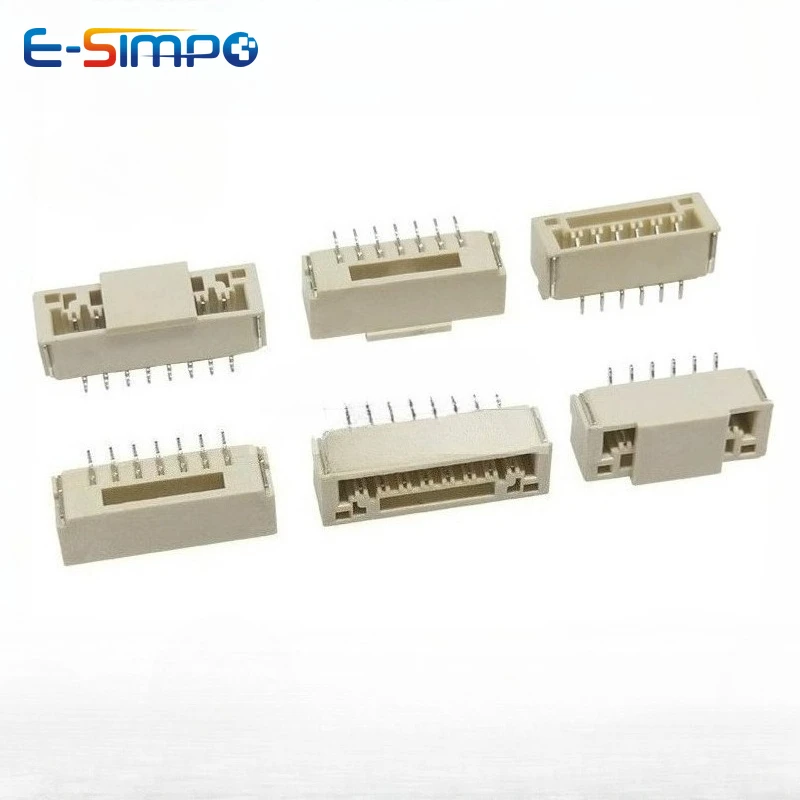 20pcs GH1.25mm 2-11P Single Row  Horizontal Vertical SMD w/t Suction Tape Crimp JST A1257 SMT Male Wafer Header