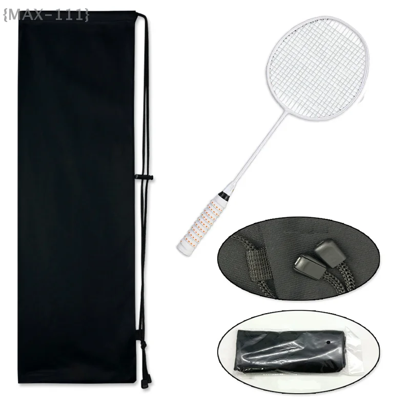 

Waterproof Sports Racket Backpack - Plush Cloth Single Shoulder Bag For Badminton, Squash & Training Gear, Youth/Adult