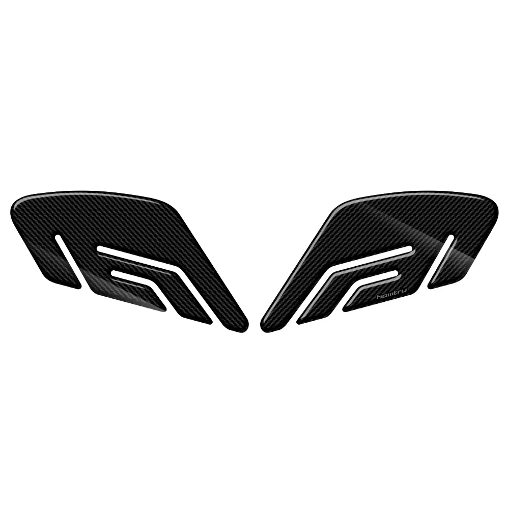 For Ducati Monster 797 / 821 / 1200 2017 2018 2019 3D Carbon-look Motorcycle Side Fuel Tank Pad Knee Grip Protection Sticker