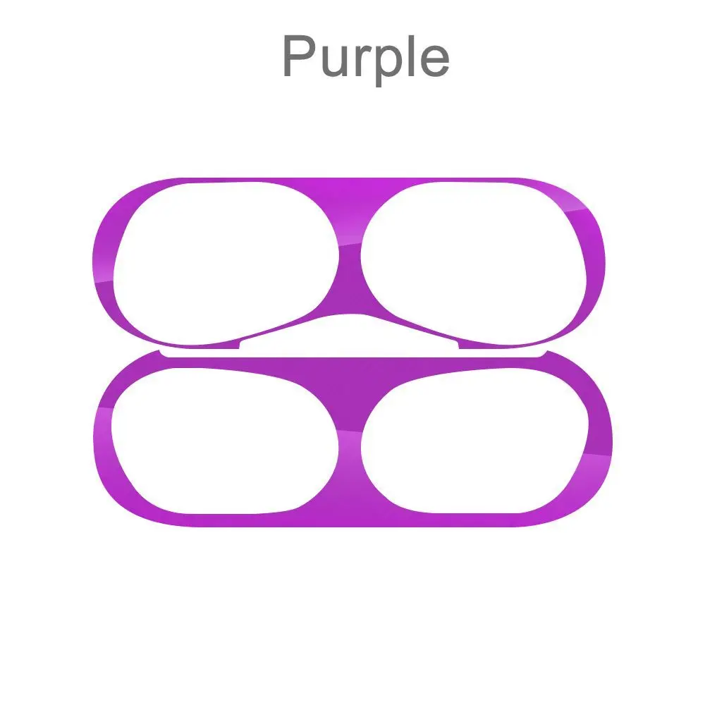 Dust-proof Protective Cover Skin Protector Metal Film Sticker Dust Guard Iron Shavings For AirPods Airpod Pro