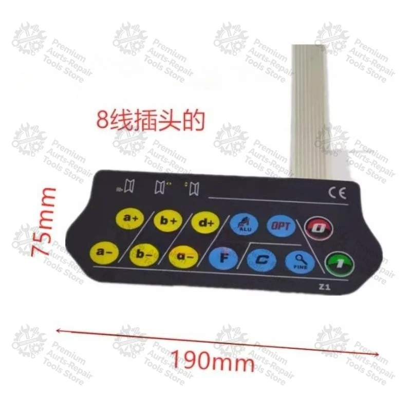 1PC Best selling Balancing machine accessories control Panel keypad 8-wire plug