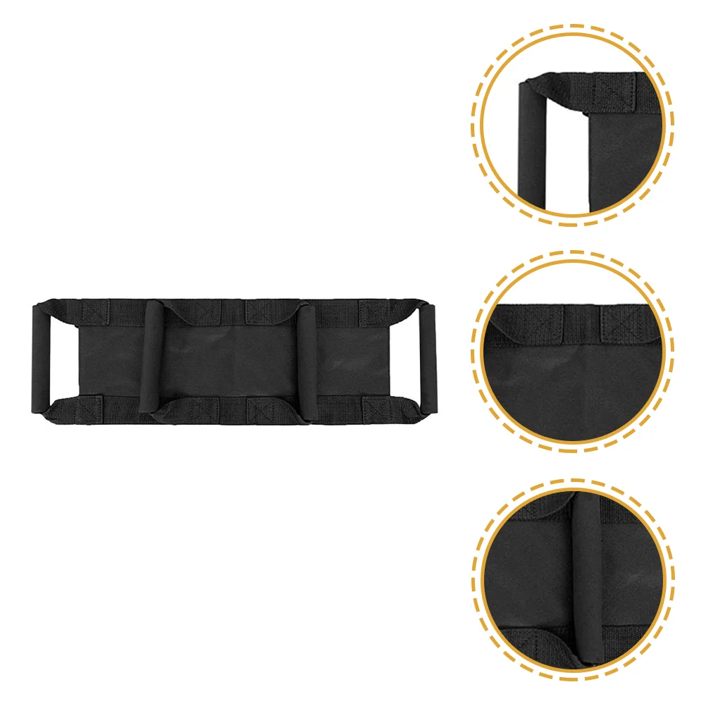 

Passenger Rear Grip Passenger Safety Belt and Grip Handle with Wear-Resistant Strap and Waist Support