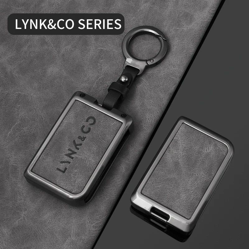 Schlüsseletui mit Schlüsselanhänger für Lynk&Co 01Phev 01 05 – Detail 4