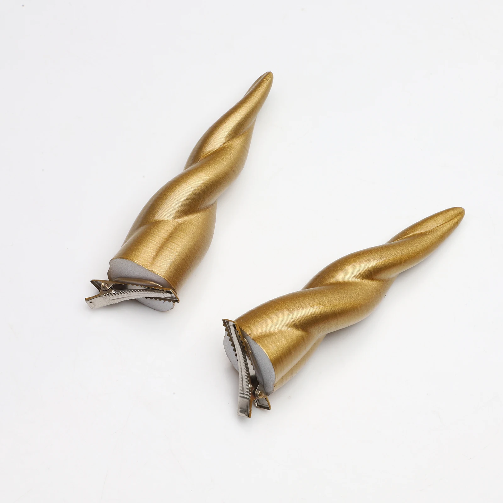 Halloween Cosplay Demon Horn Hairpin Props Animals Beast Horn Hair Clip Headwear for Easter Parties Comic-Con Costume Accessory