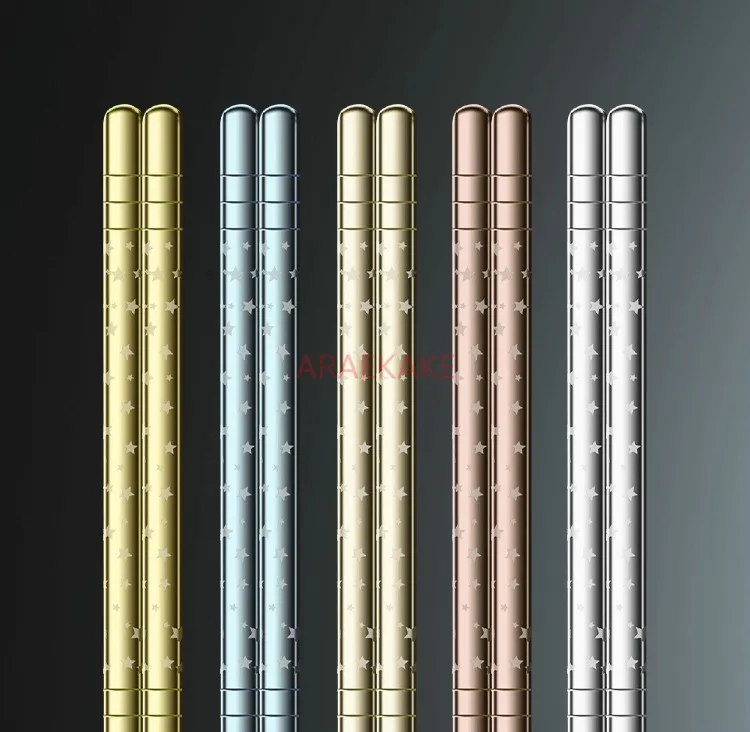 Pure titanium chopsticks, high-end household food and mold resistant, high-end chopsticks