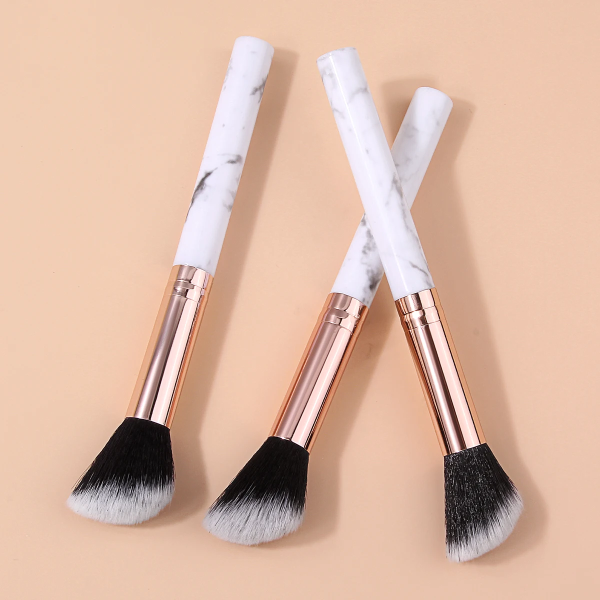 Beauty Makeup Korean - 3PCS Professionalism Facial Contour Makeup Brush