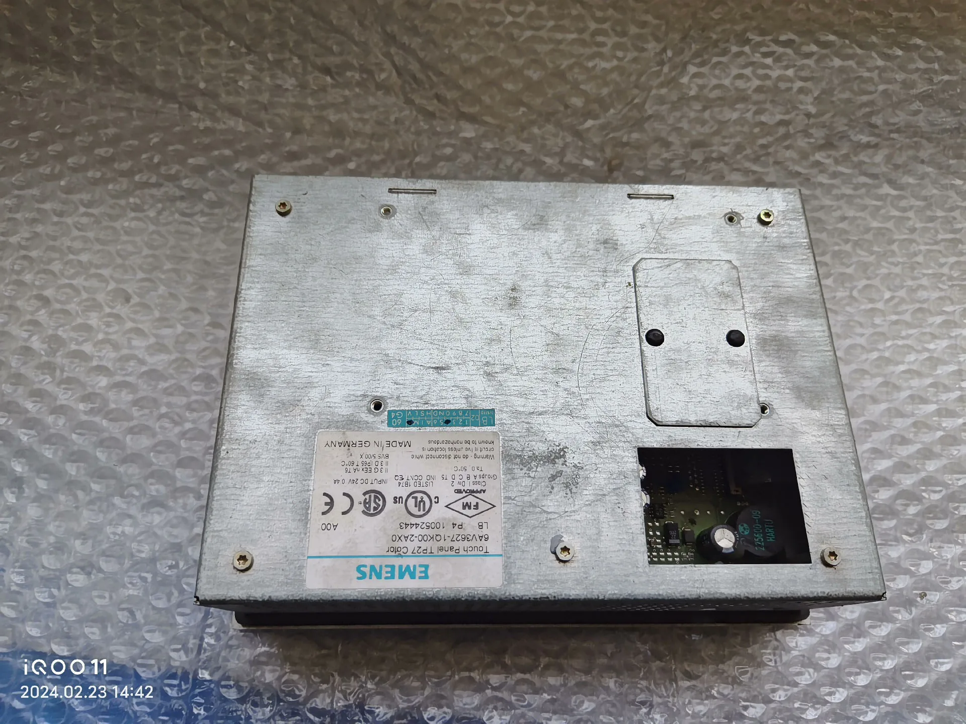 Panel HMI 6AV3627-1QK00-2AX0 dla Siemens 6AV3 627-1QK00-2AX0