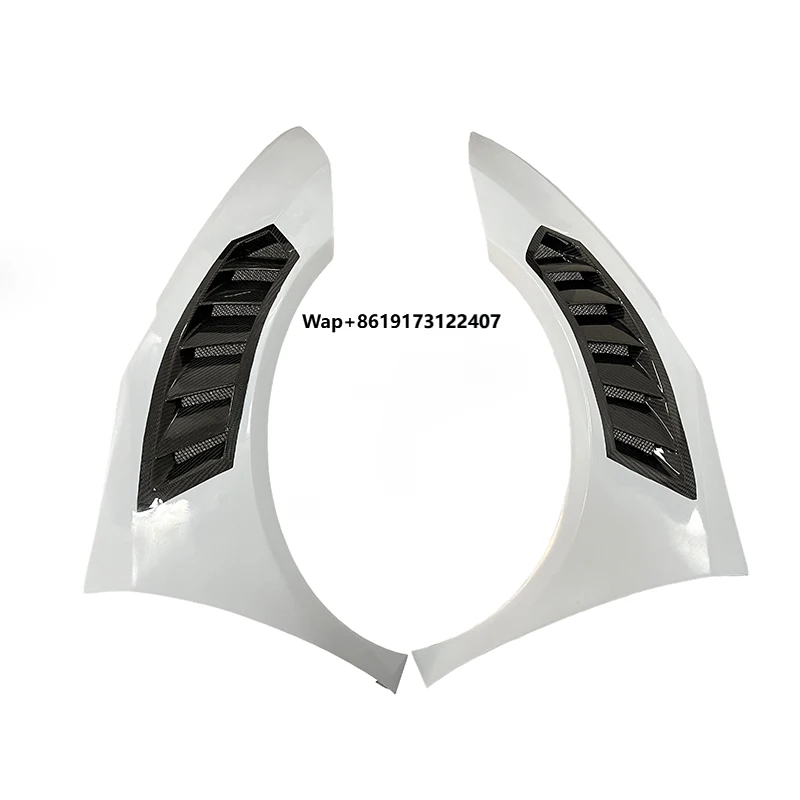 

High Quality Vorstein Style Half Dry Carbon Fiber Front Fender for Lambo Huracan LP610 LP580 EVO Performante Fender 2014-2018