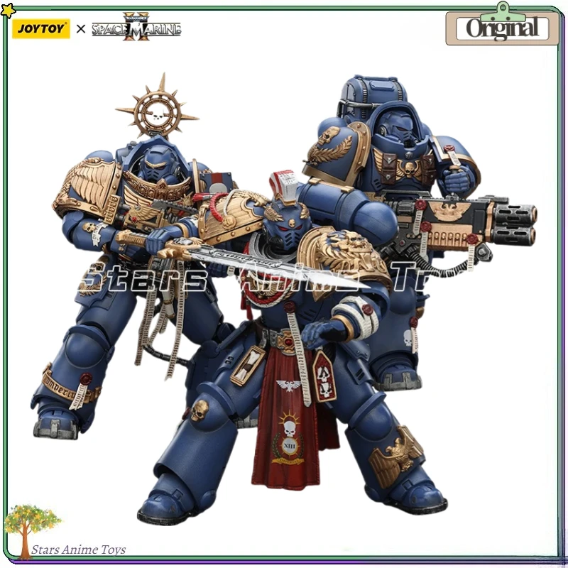 

Оригинальная фигурка JOYTOY 1/18 Warhammer 40000 Ultramarines Trio Model