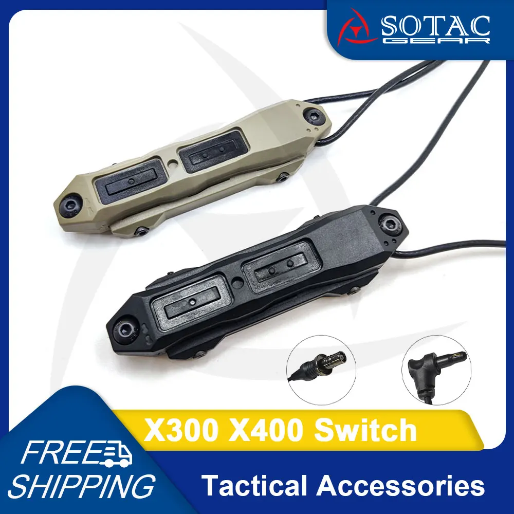 SOTAC Weapon Switch SF DC Plug Hot Button for M300 M600 Light MAWL PEQ15 Laser Outdoor Hunting Accessories