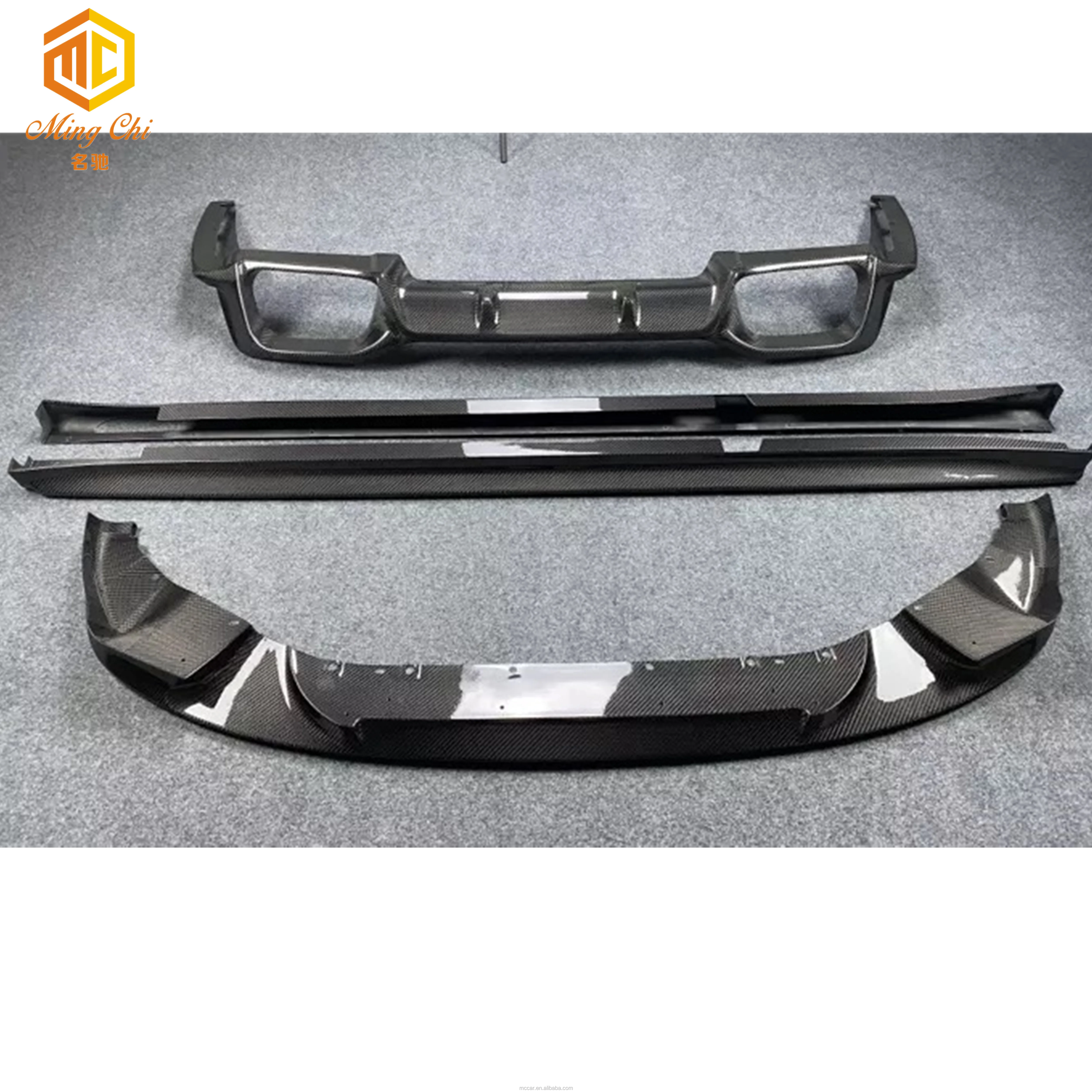 X3M  F97 X4M  F98  3D Body Kit Bumper Front Lip Side Skirt Diffuser for BMW X3M  F97 X4M F98