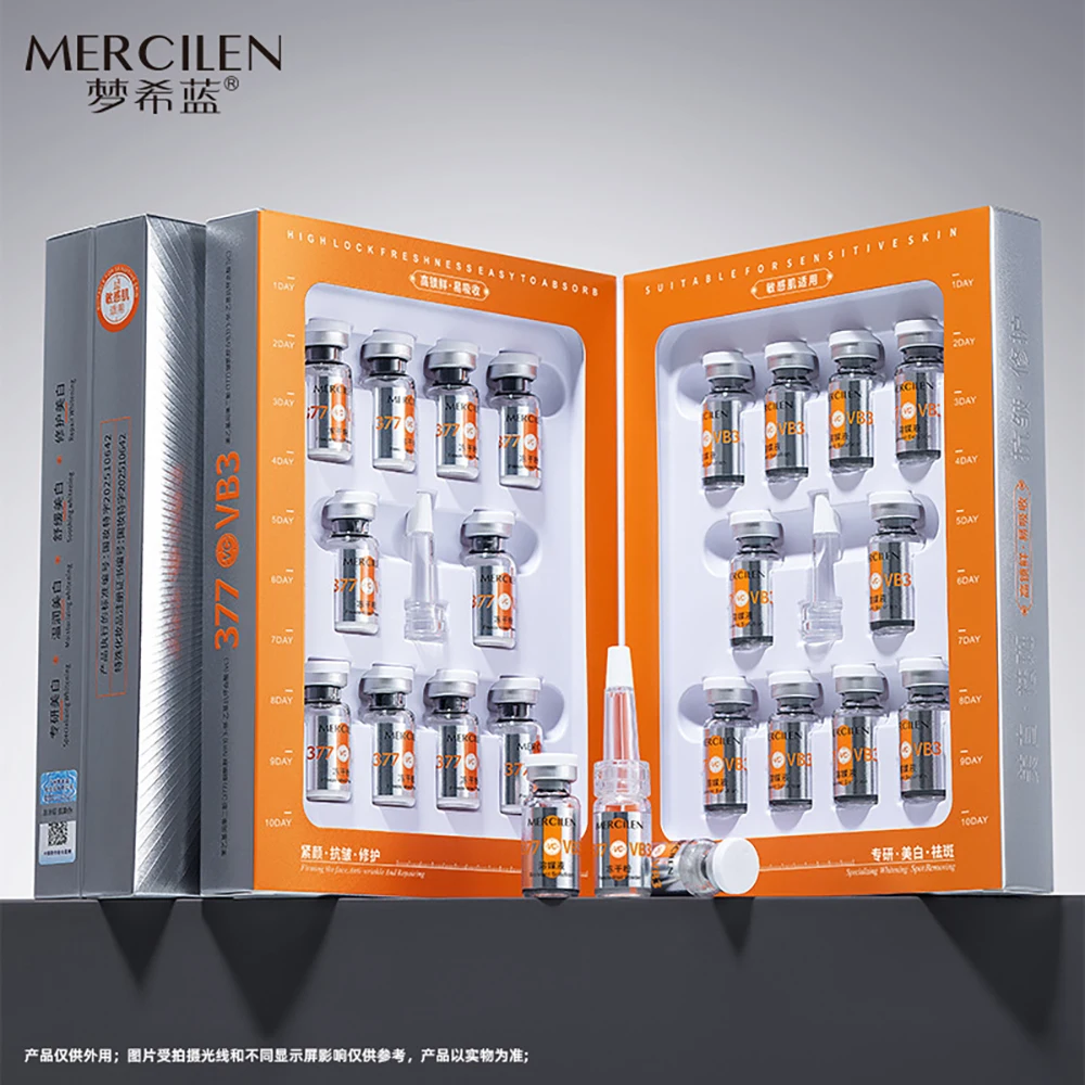 

20Pcs Facial Serum 377 Face Essence Freeze-dried Powder Moisturizing Brighten Dilute Fine Lines Freeze Dried Powder Skincare