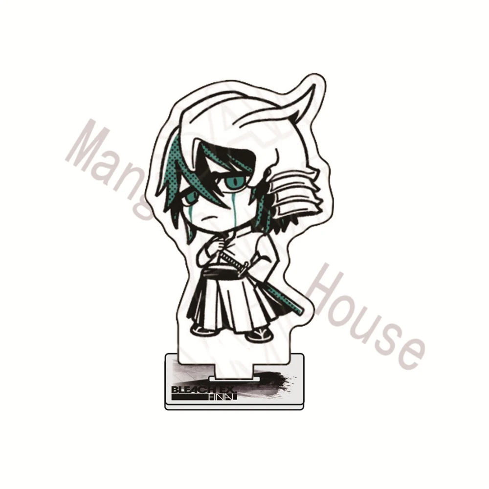 10cm Anime Bleach Acrylic Stand Figure Desktop Decoration Collectible Ornament Cartoon Character Model Gift for Fans Keychain view 2