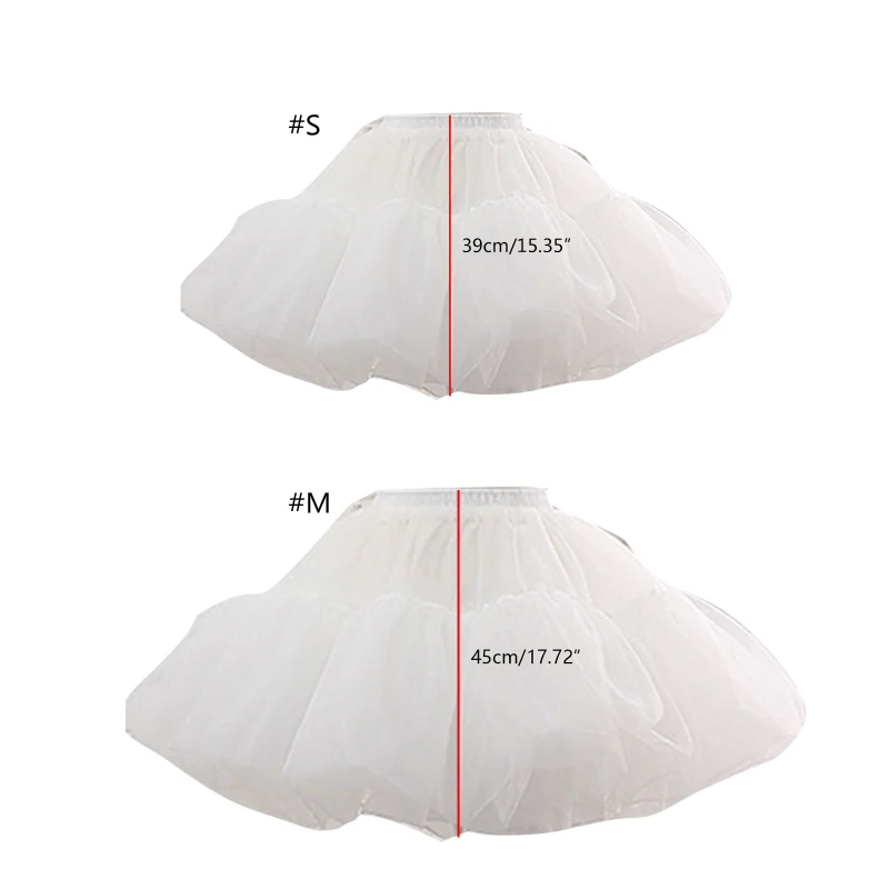 Jupon Trapèze Crinoline, Accessoires de Mariage, Jupe Tutu Courte en Organza, Multi Couches, Sous-Jupe Vintage