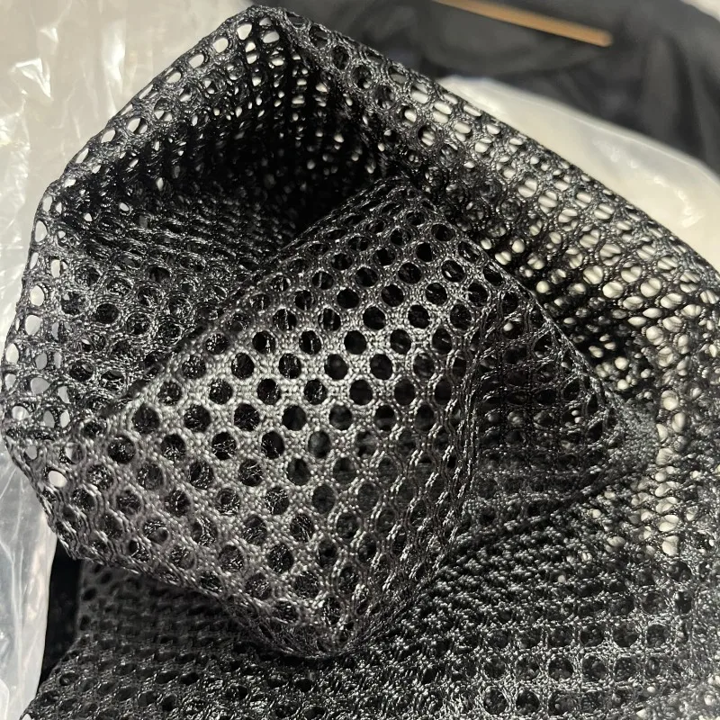 buraco-5mm-preto-cor-branca-tecido-liquido-multifuncional-tecido-de-malha-favo-de-mel-para-costura-almofada-do-carro-forro-de-malha-pano-de-vestuario