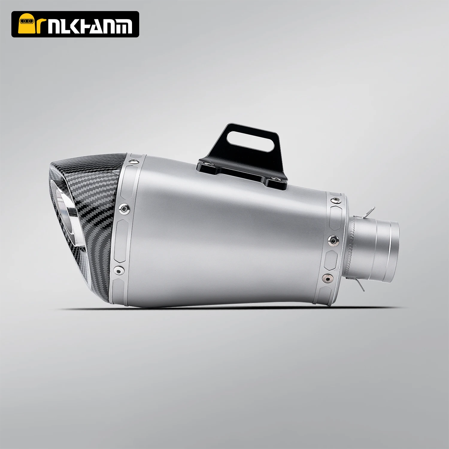 

51-миллиметровая универсальная выхлопная система из нержавеющей стали, модифицированный глушитель для мотоциклов Z900, CBR300, MT09, GSX600, NINJA400, NK250