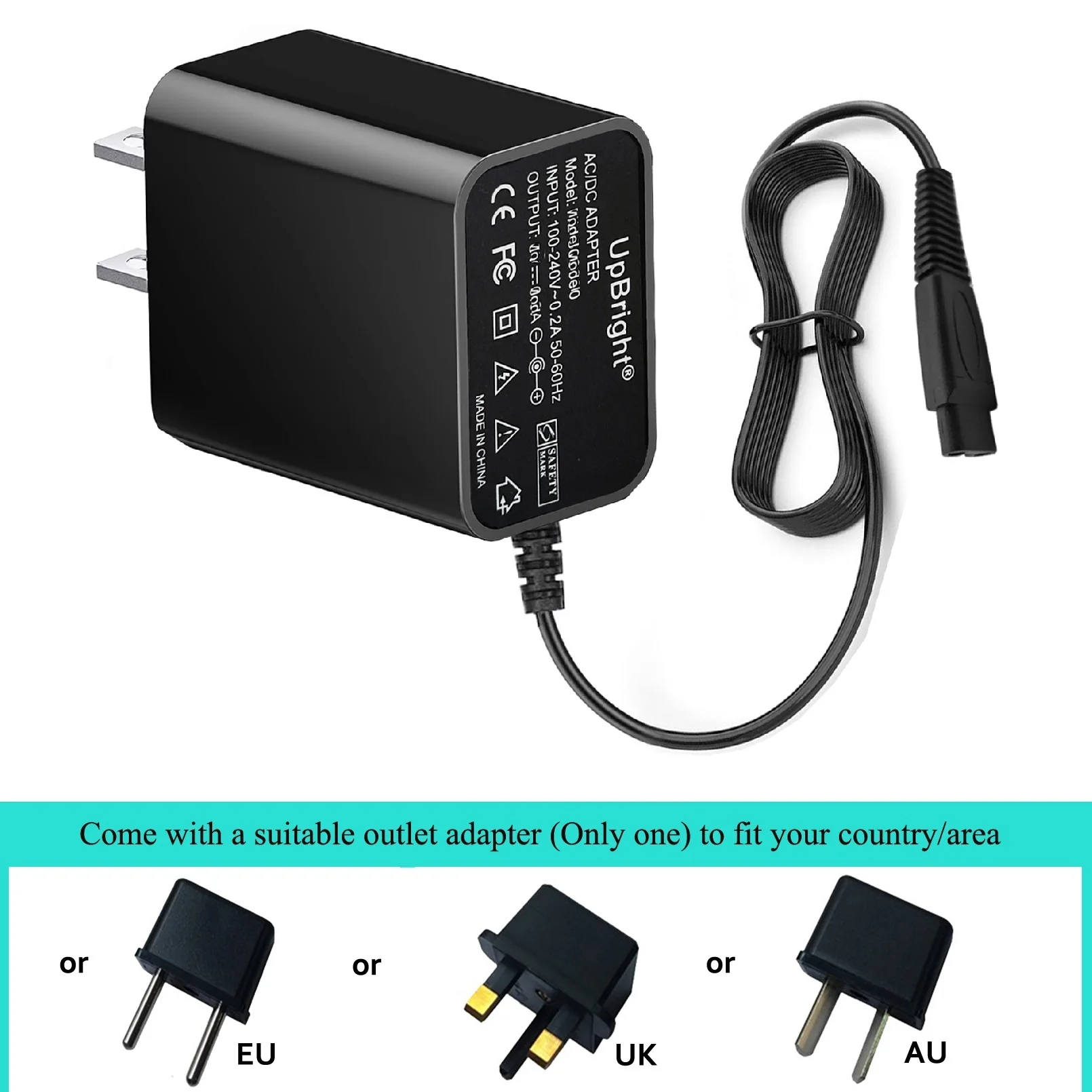 10V AC Adapter for Vibratex Hitachi Magic Wand HV-270 Plus HV-265