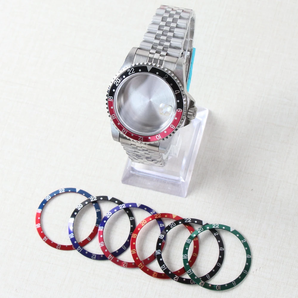 39.5mm Vintage NH35 Watch Case with Sapphire Glass