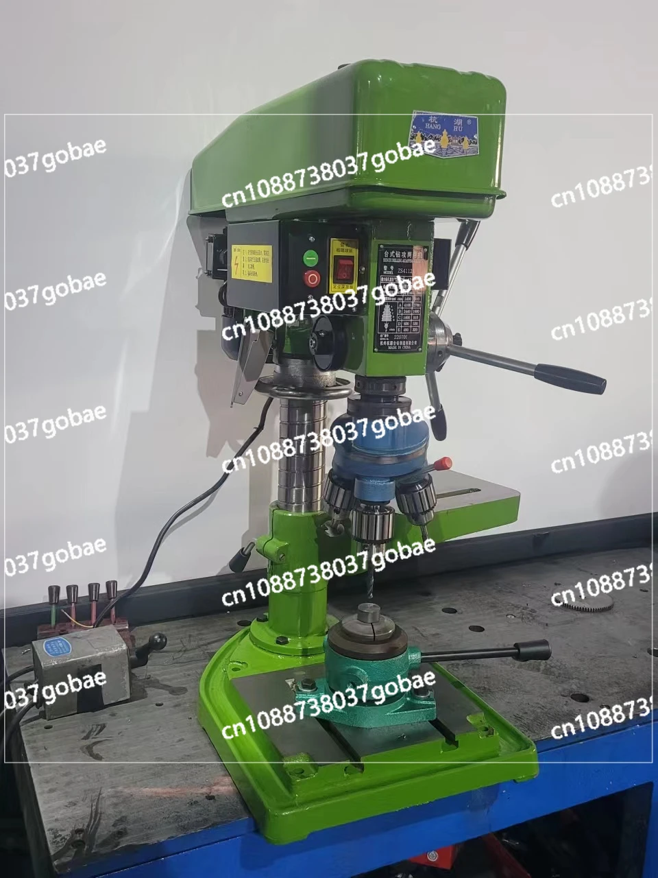 Manual Clamp Pedestal Suit Drilling and Tapping Dual-Purpose Drilling Tapping Chamfer Multi-Position Drilling Tool