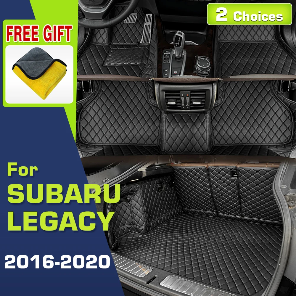 

Автомобильные коврики для SUBARU LEGACY 2016 2017 2018 2019 2020, индивидуальный коврик в багажник, автоматические подушечки для ног, ковер, аксессуары для интерьера