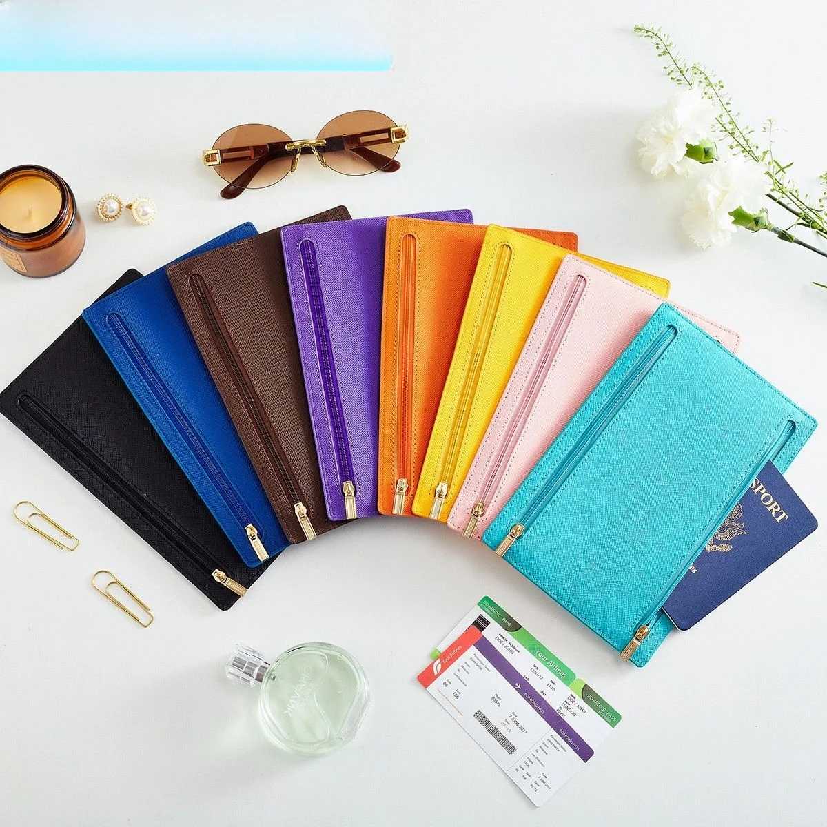 carteira-de-viagem-para-passaporte-em-couro-macio-com-ziper-bolsa-funcional-pequena-masculina-para-documentos-armazenamento