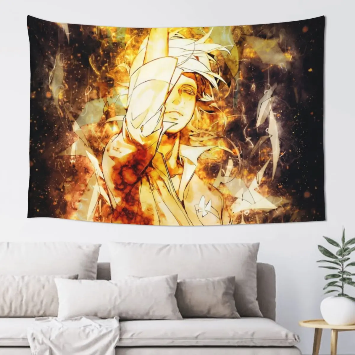 Shogo Makishima Psycho Pass Tapestry Wall Decoration Room Aesthetic Decor Wall Carpet Tapestry