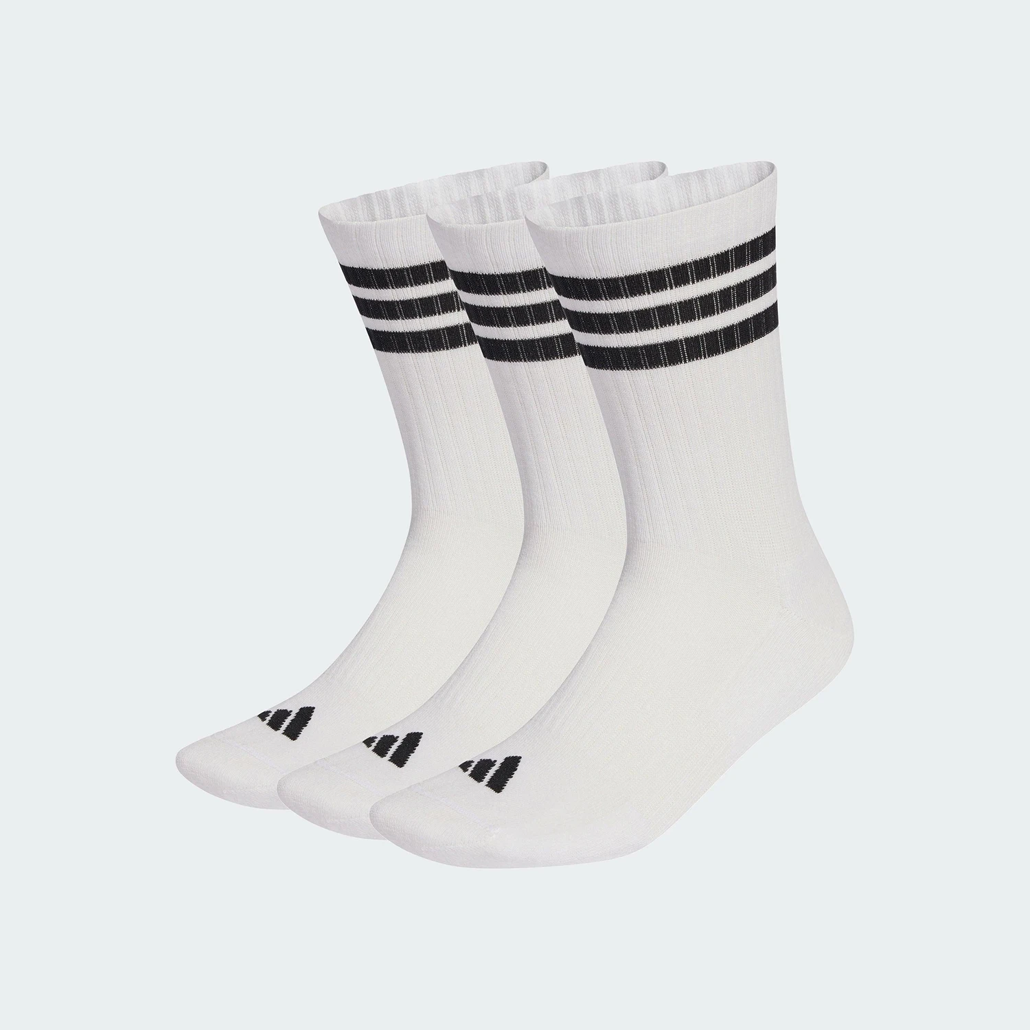

Adidas genuine men's and women's knitted breathable sports socks three pairs set JZ0532