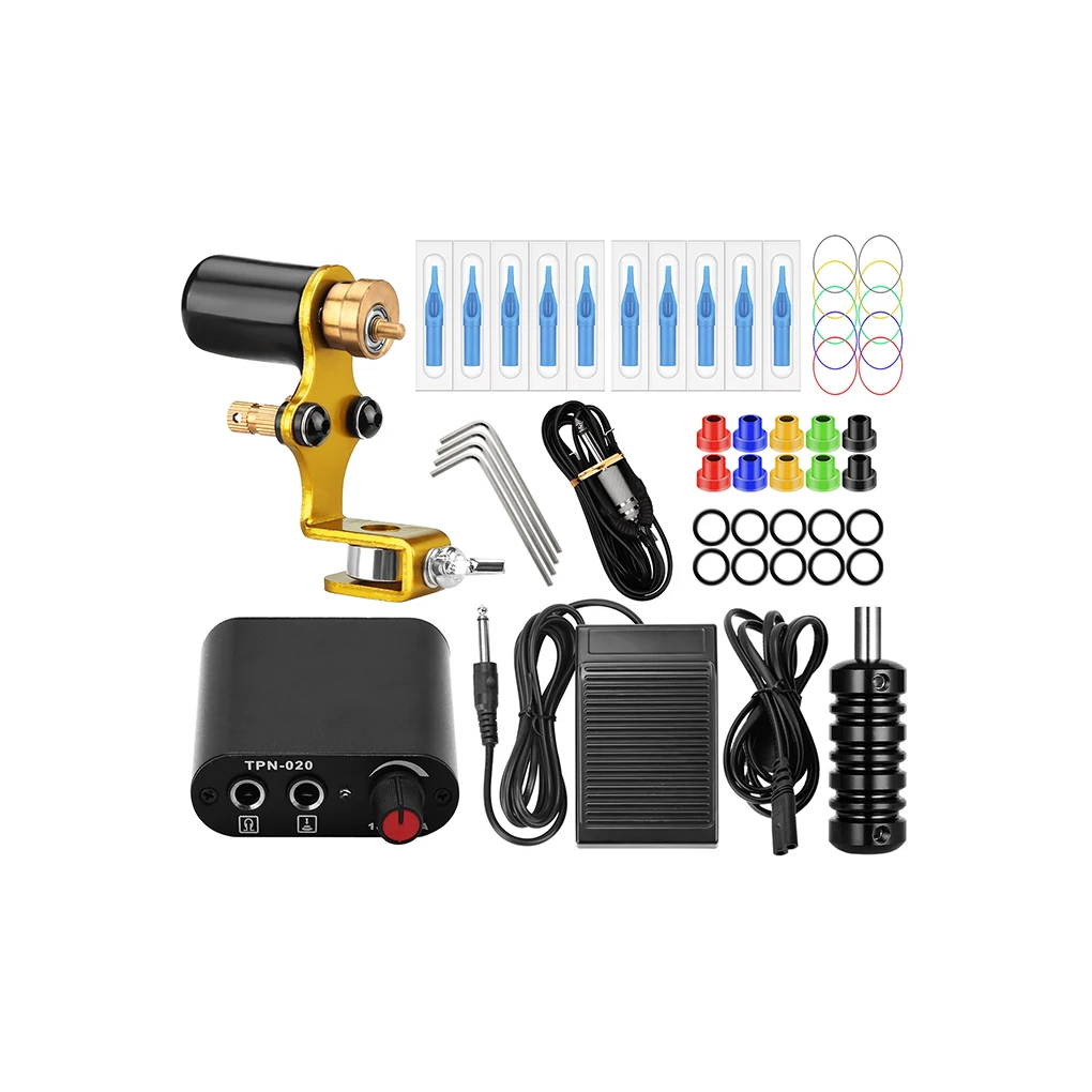 

Body Art Machine Portable Indoor Liner Shader Device Blue US Plug