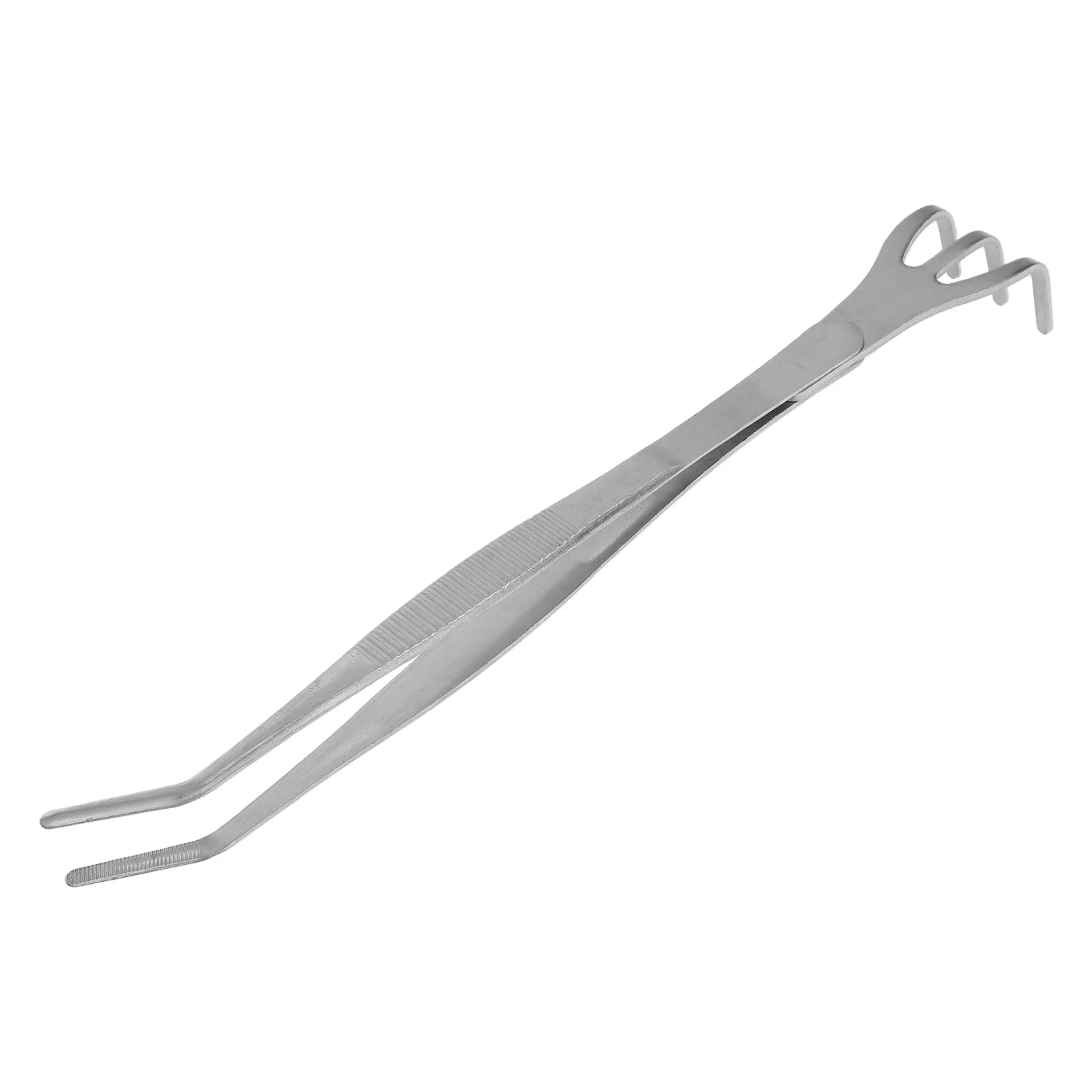 

3-Prong Stainless Steel Bonsai Rake Tool with Precision Tweezers for Root Care Garden Hand Fork Cultivating Soil Efficiently