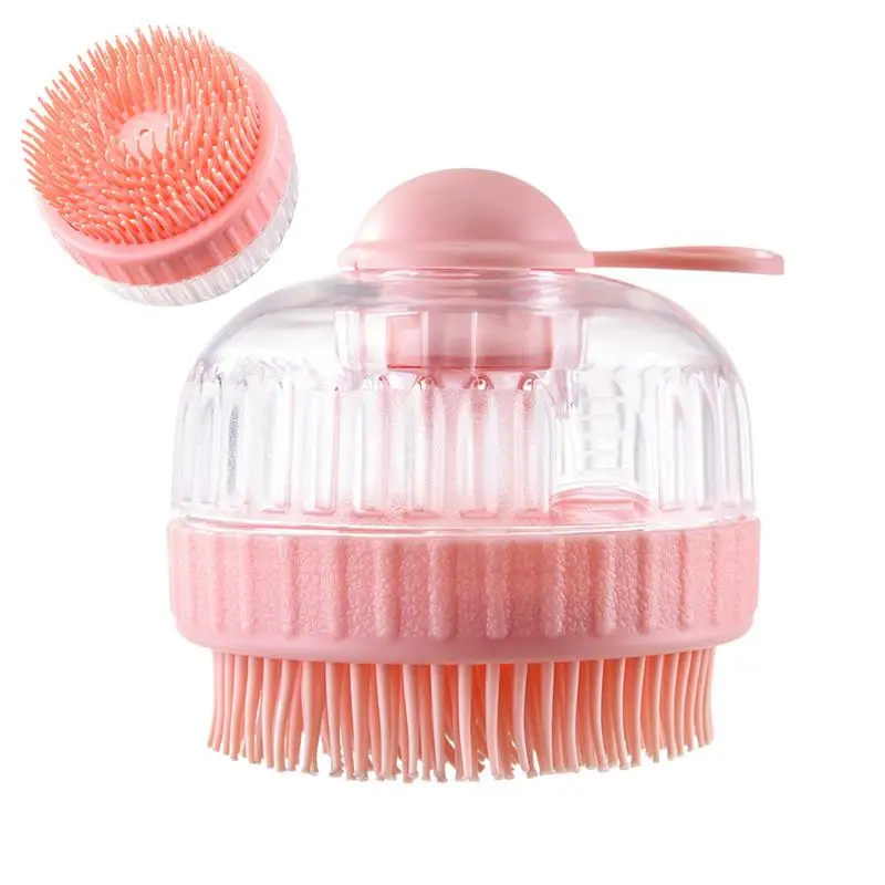 

1pc Body Scrubber Shower Brush Dry Skin Body Massage Cleaning Tool Multi-Functional Massaging Bathing Brush with Fine Bristles