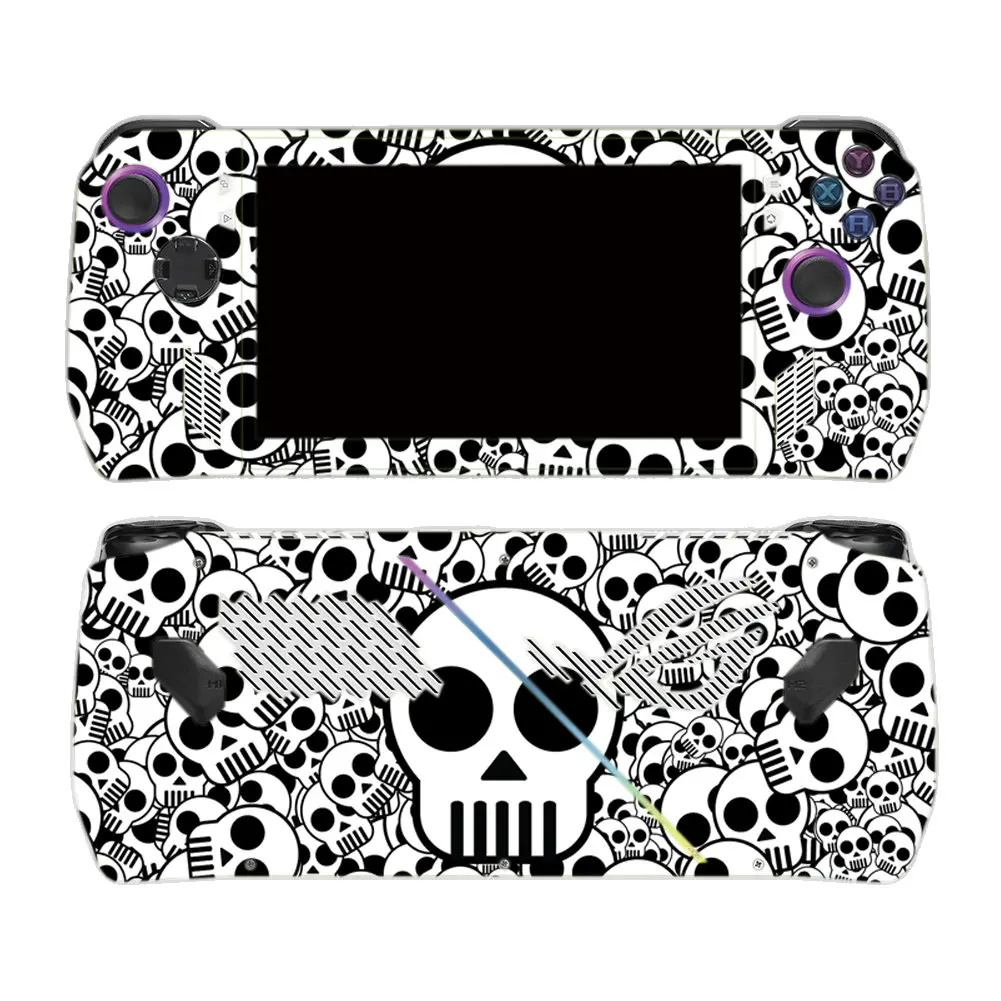 Защитная пленка с черепом для ASUS ROG Ally, наклейка, Виниловая наклейка, устойчивая к царапинам и отпечаткам пальцев, портативная консоль, аксессуары для кожи