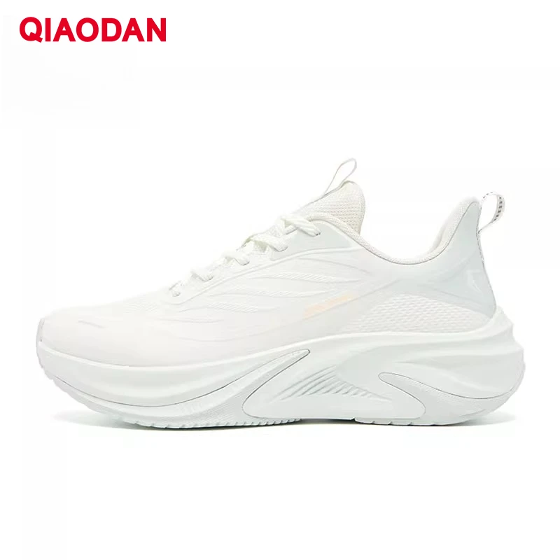 

QIAODAN Yuyi 5 Women's Leather Waterproof Sports Running Shoes 2025 Autumn Shock Absorption Non-slip Sneakers QXB022254212
