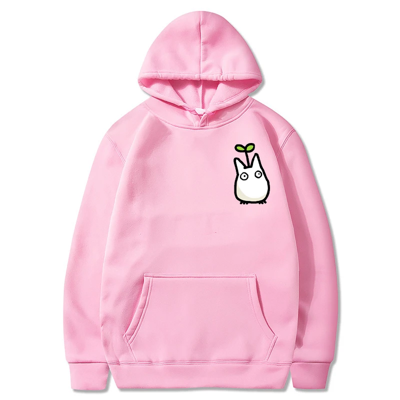 2024 Women\'s Long Sleeves Studio Ghibli Hoodie Totoro Sweatshirts Hoodies Autumn Winter Japanese Anime Printing Men