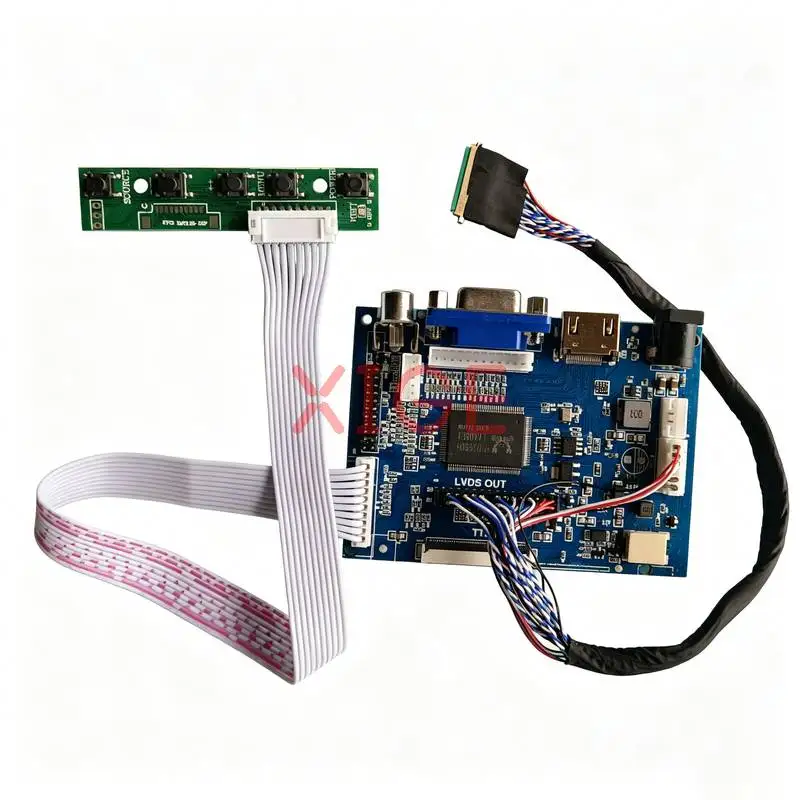For LP156WFC LP156WF2 LP156WF1 LP156WF4 Controller Board DIY Kit Laptop Monitor Panel 1920x1080 AV+HDMI+VGA LVDS-40Pin 1920*1080