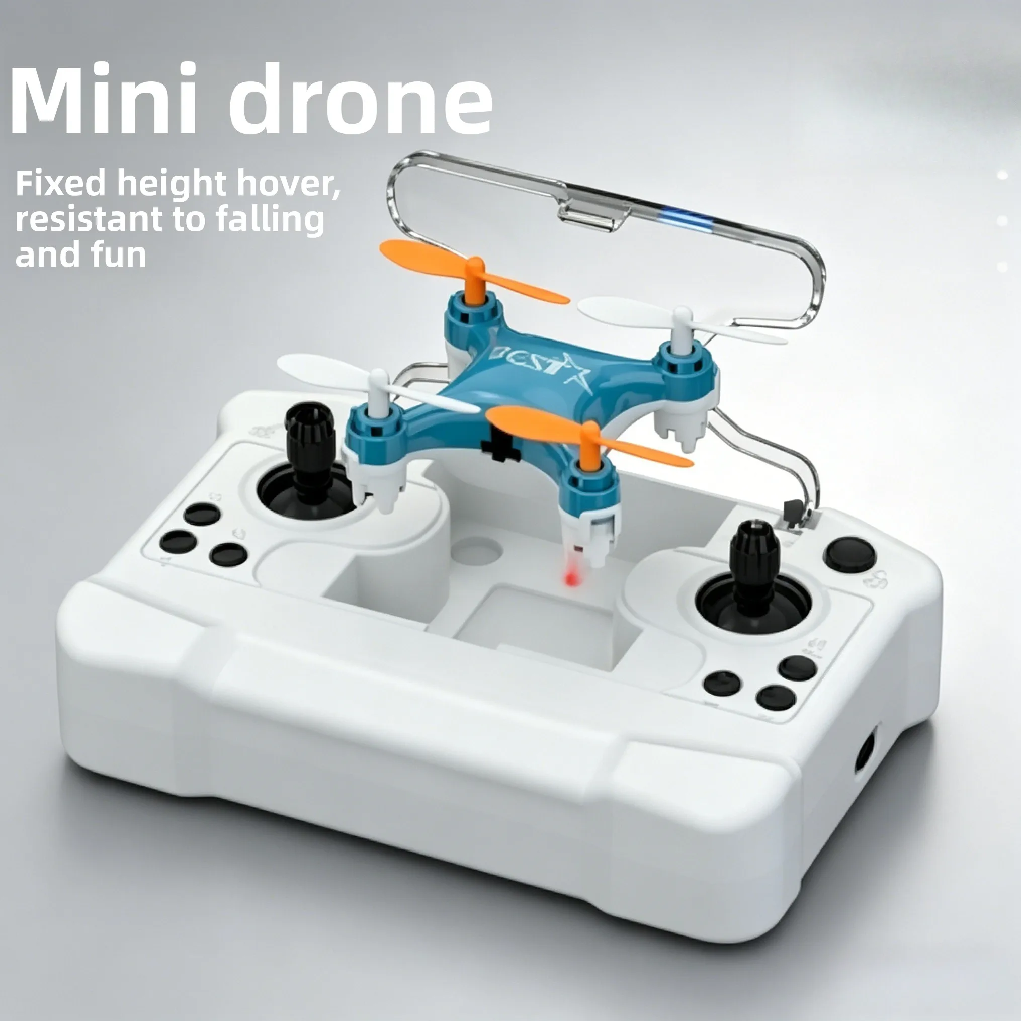 New Mini Pocket Drone for Kids, RC Quadcopter with Altitude Hold Small Portable Aircraft Educational Toy Gift