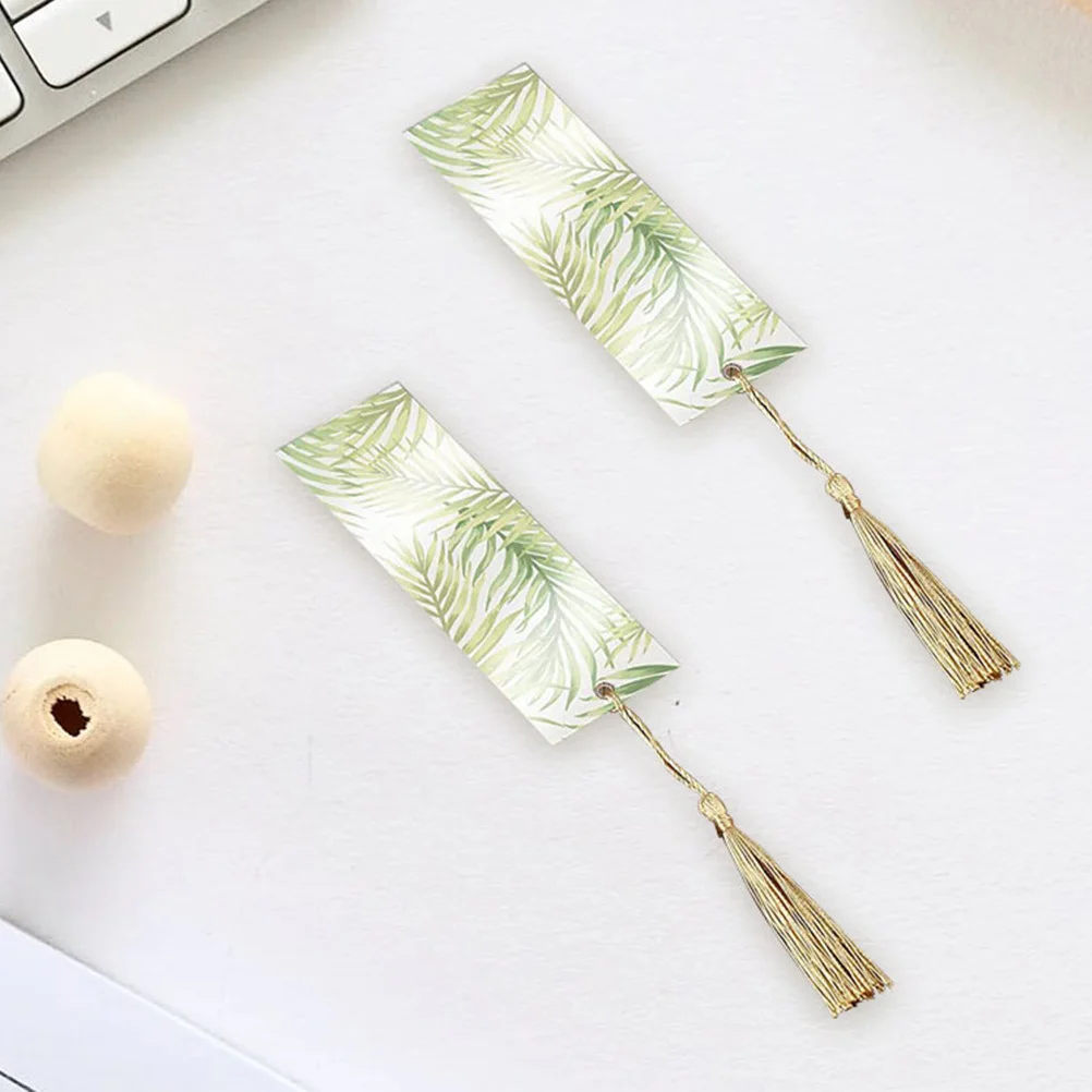 

10Sets Acrylic Bookmarks Blank Tassels Page Marker DIY Book Markers for Gift Decor Reading Accessories Blank Bookmarks