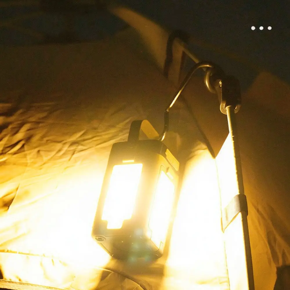携帯用ソーラーledキャンプライト、折りたたみ式四つ葉ランタン、屋外用緊急灯、ハイキングやテントでの使用に最適なアクセサリー。