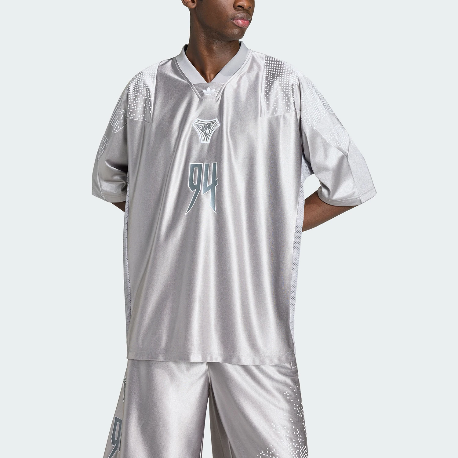 Adidas Authentic Three Leaves T-shirt de sport décontracté ample et respirant pour hommes KX4835